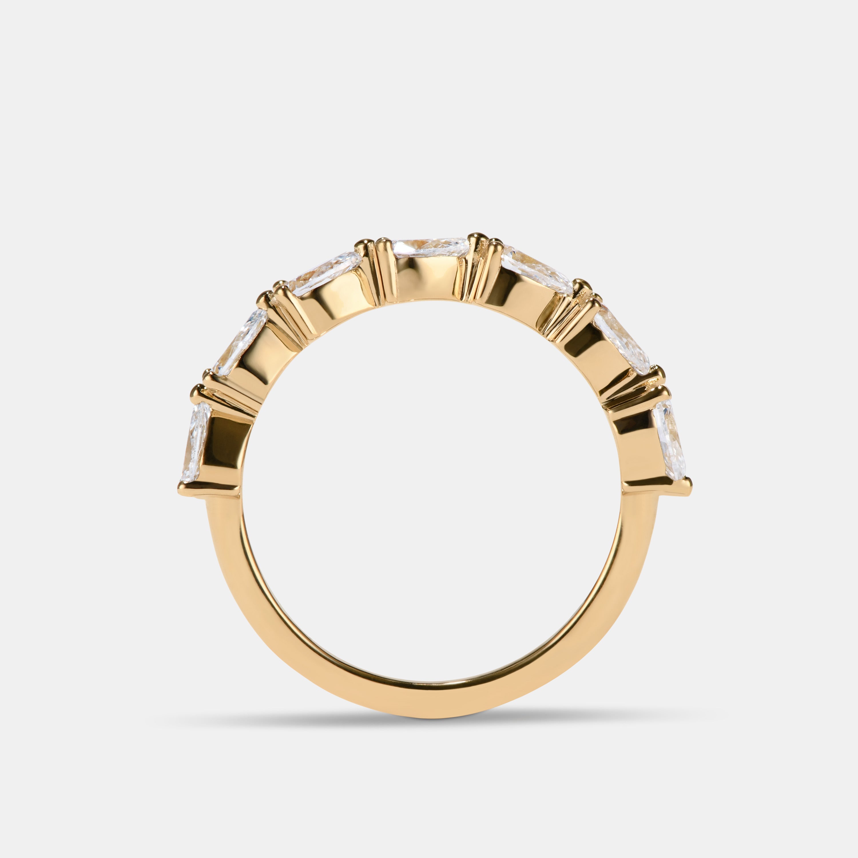 Arya - Pear Diamond Eternity Ring