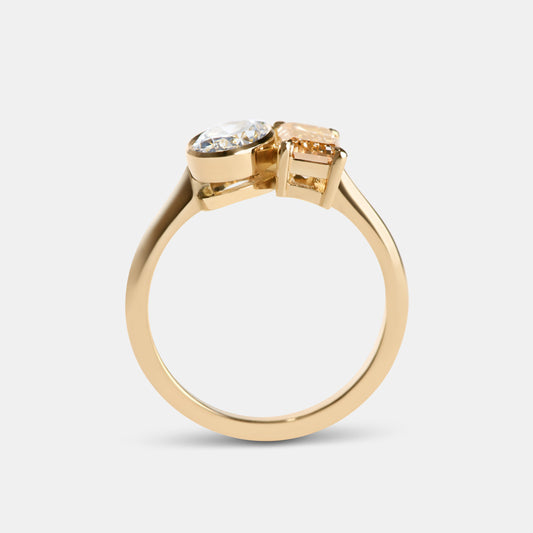 Dani - Toi Et Moi (1.97ctw) Engagement Ring