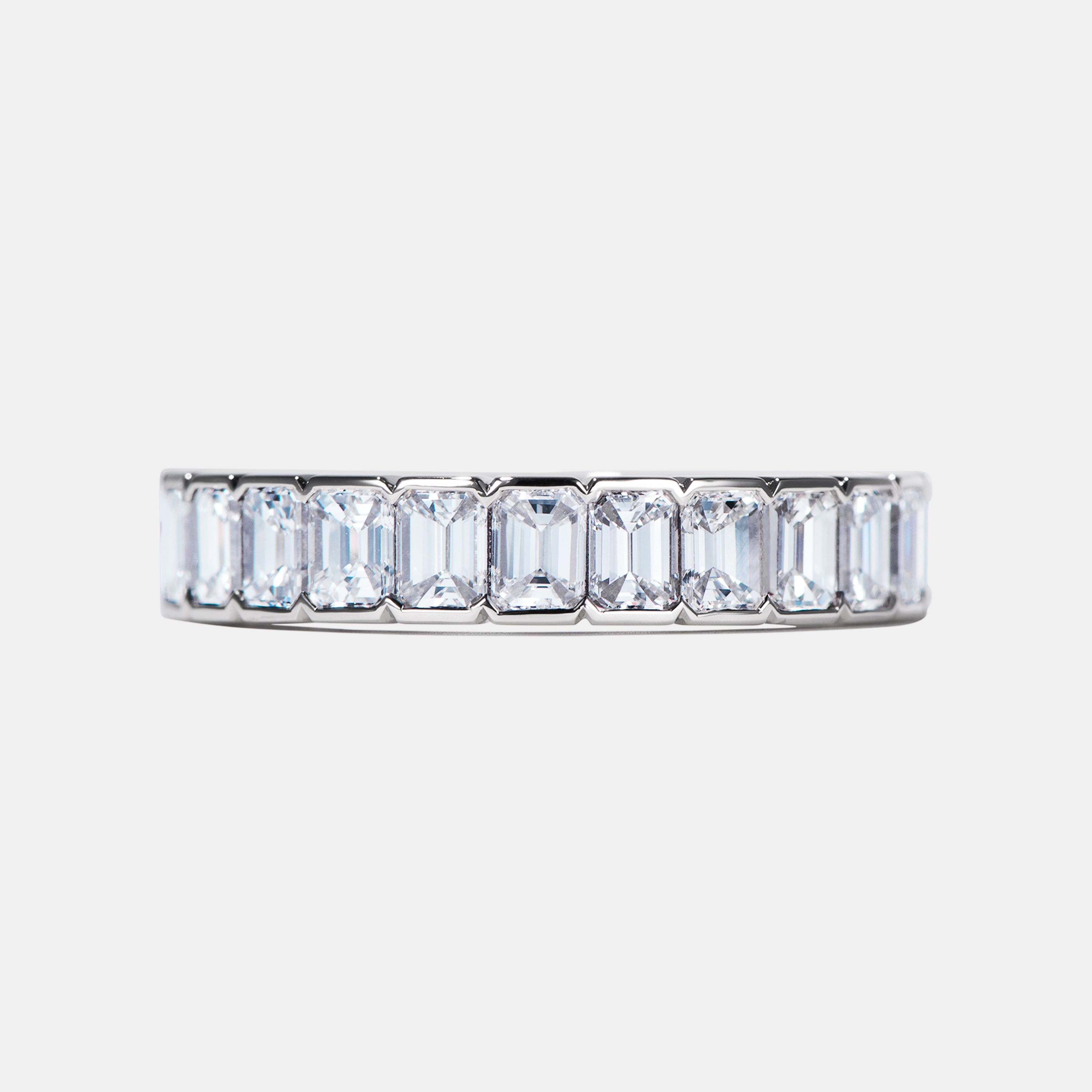 Esme Emerald Cut Diamond Eternity Ring