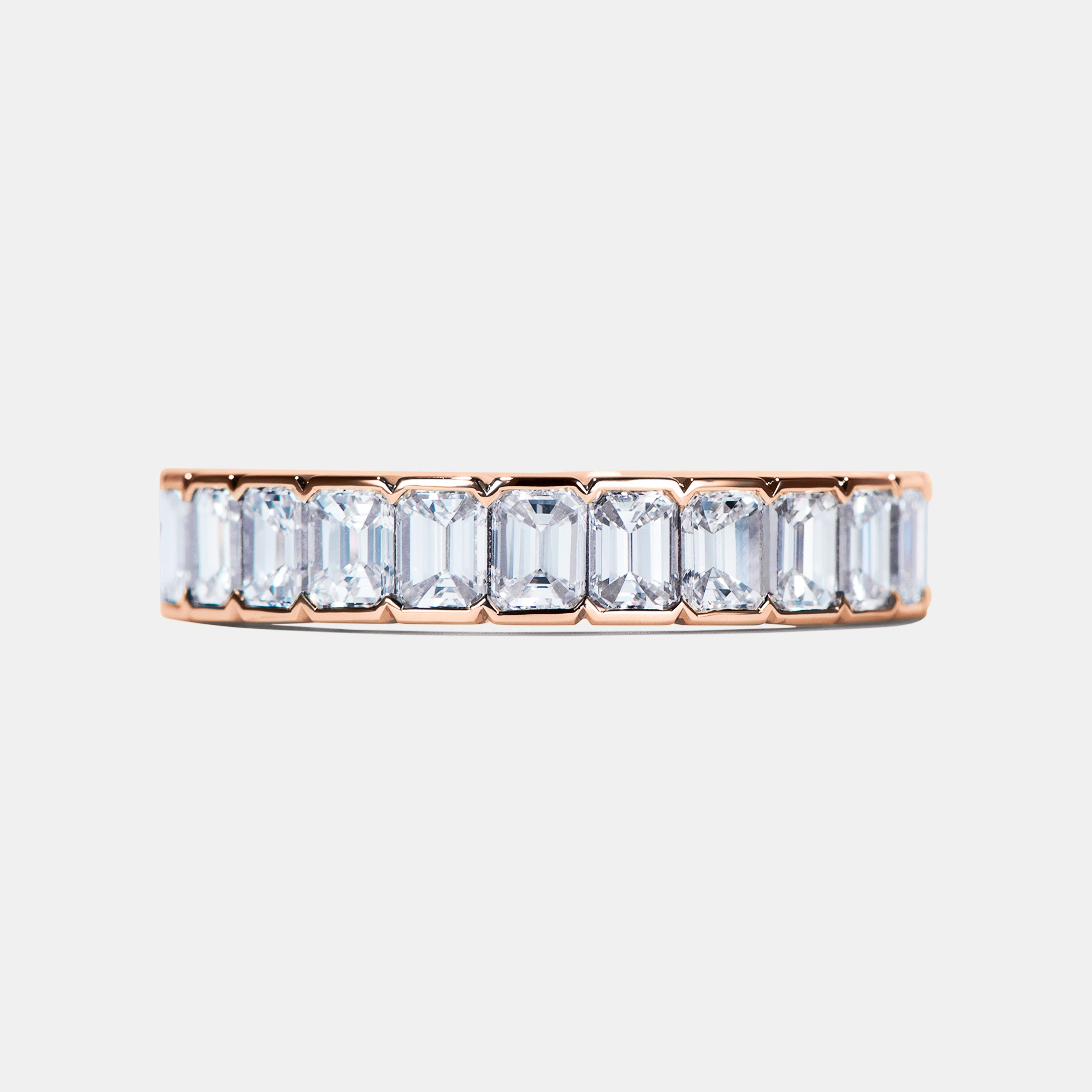 Esme Emerald Cut Diamond Eternity Ring