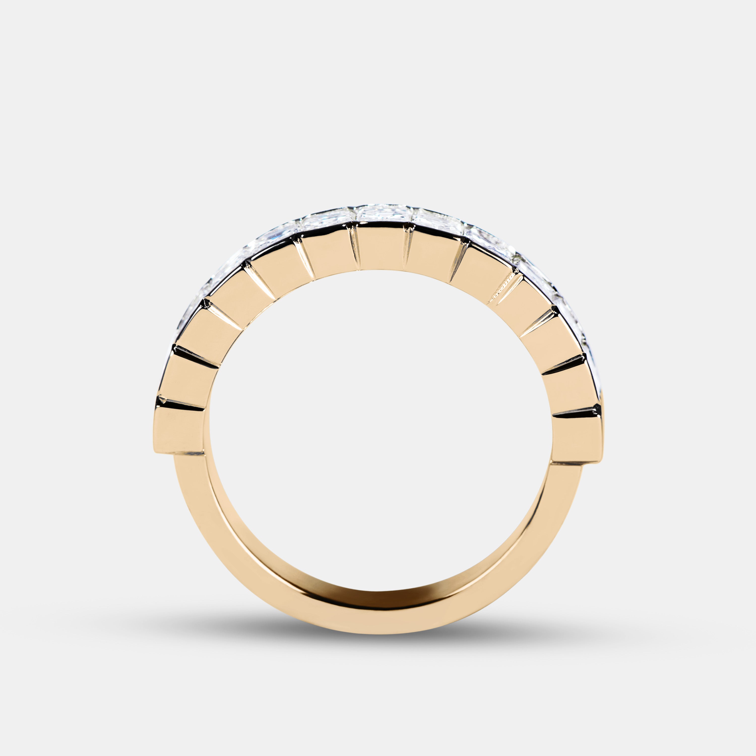 Esme Emerald Cut Diamond Eternity Ring