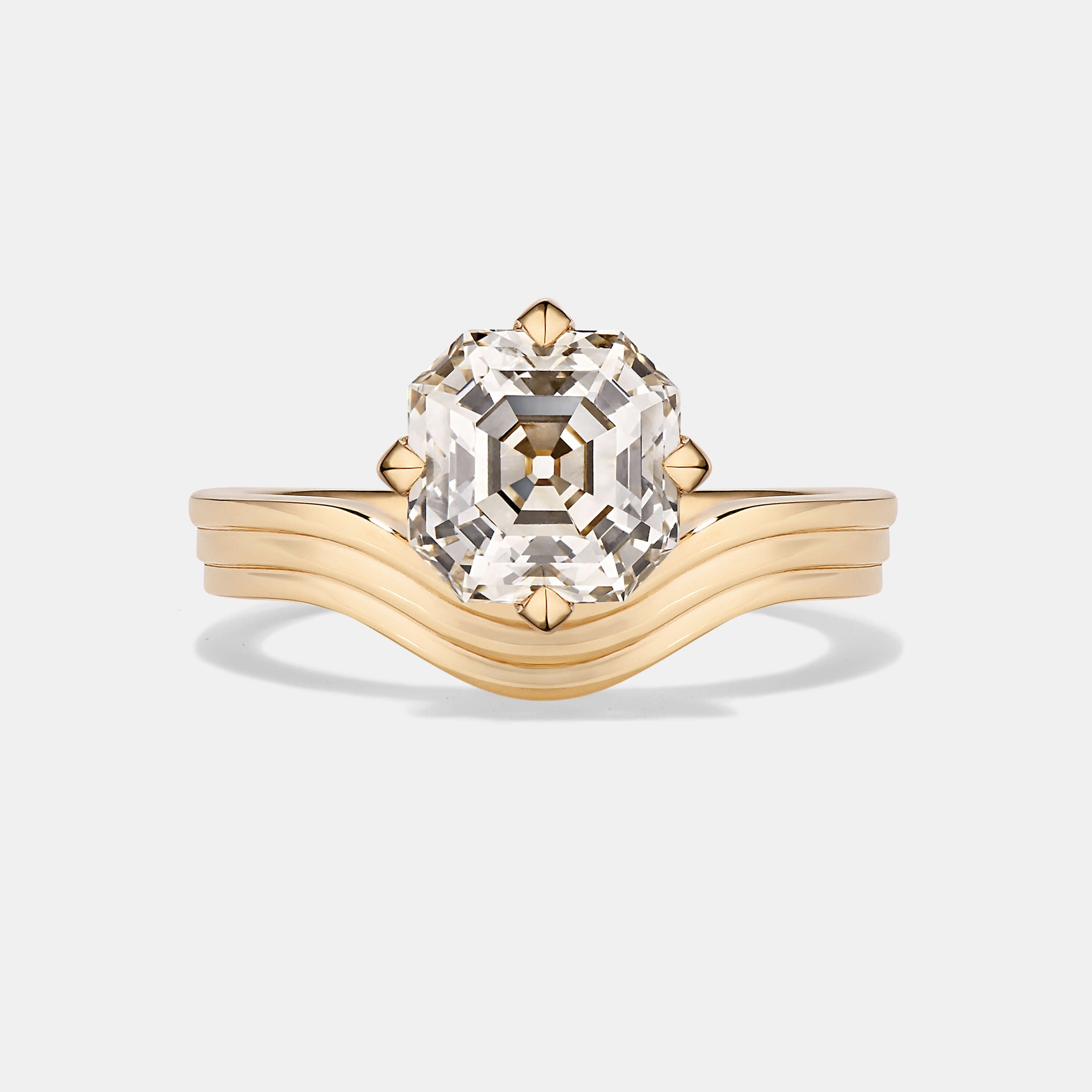 Frances Diamond Solitaire Engagement Ring