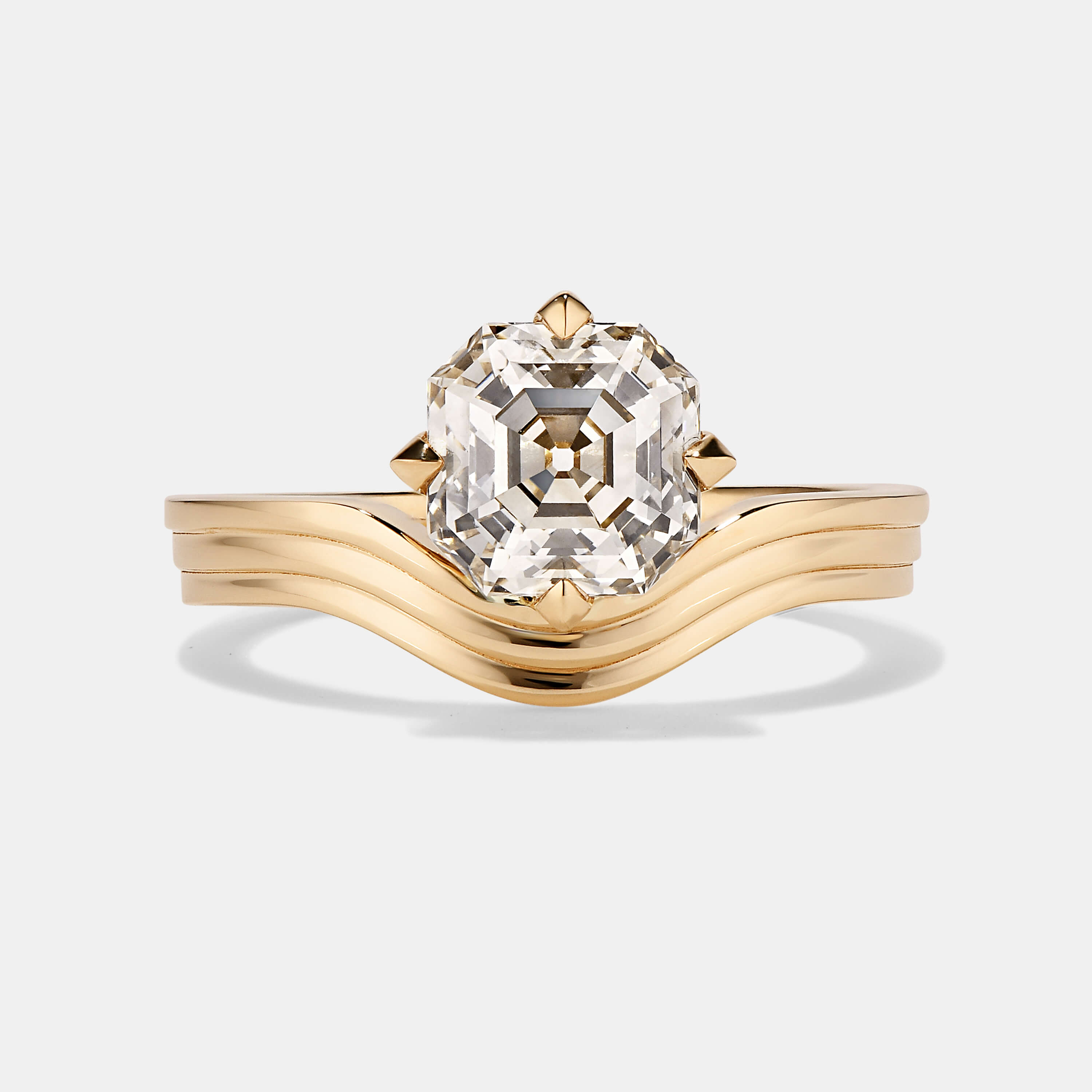 Frances Diamond Solitaire Engagement Ring