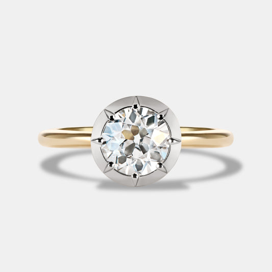 Georgia - 1.10ct Antique Diamond Engagement Ring