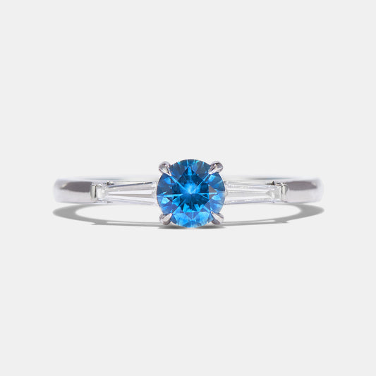 Mini Barbara - 0.42ct Montana Sapphire Ring