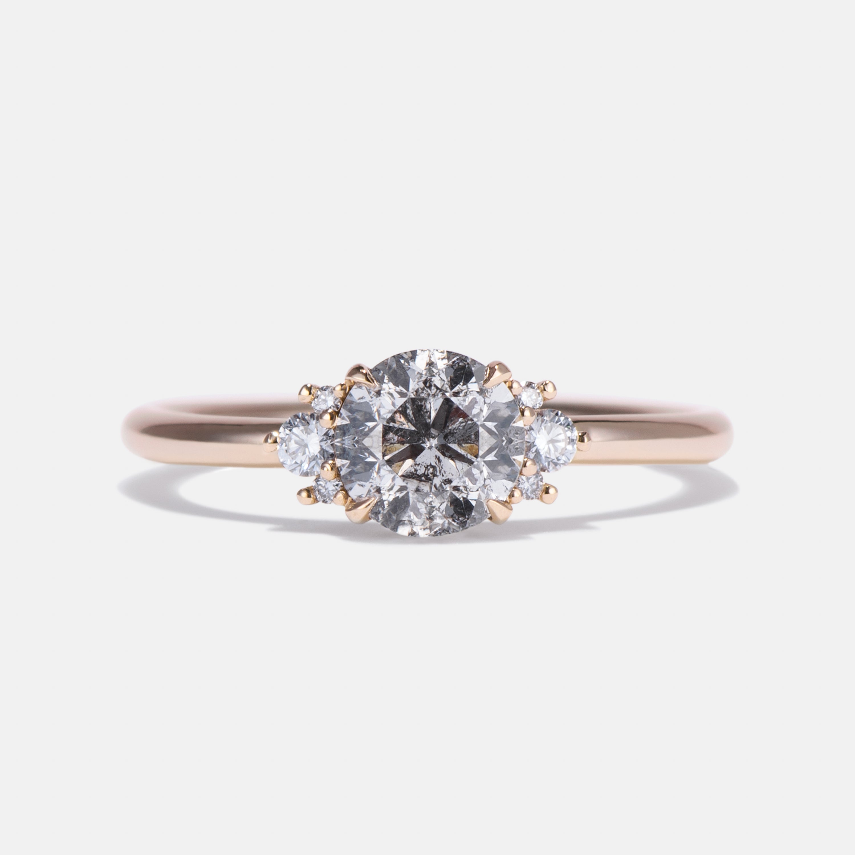 Mischa Diamond Cluster Engagement Ring