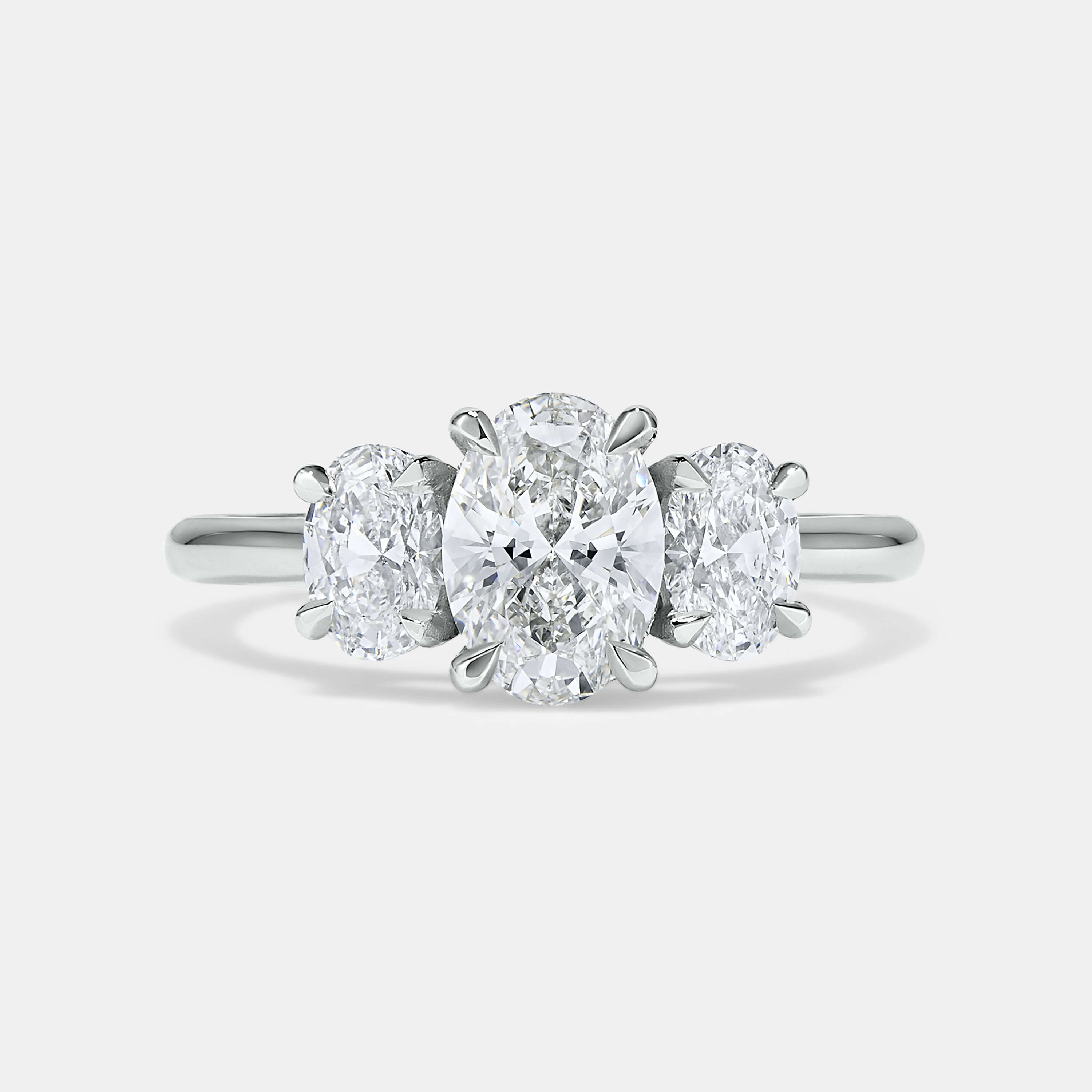 Oli Diamond Three Stone Engagement Ring