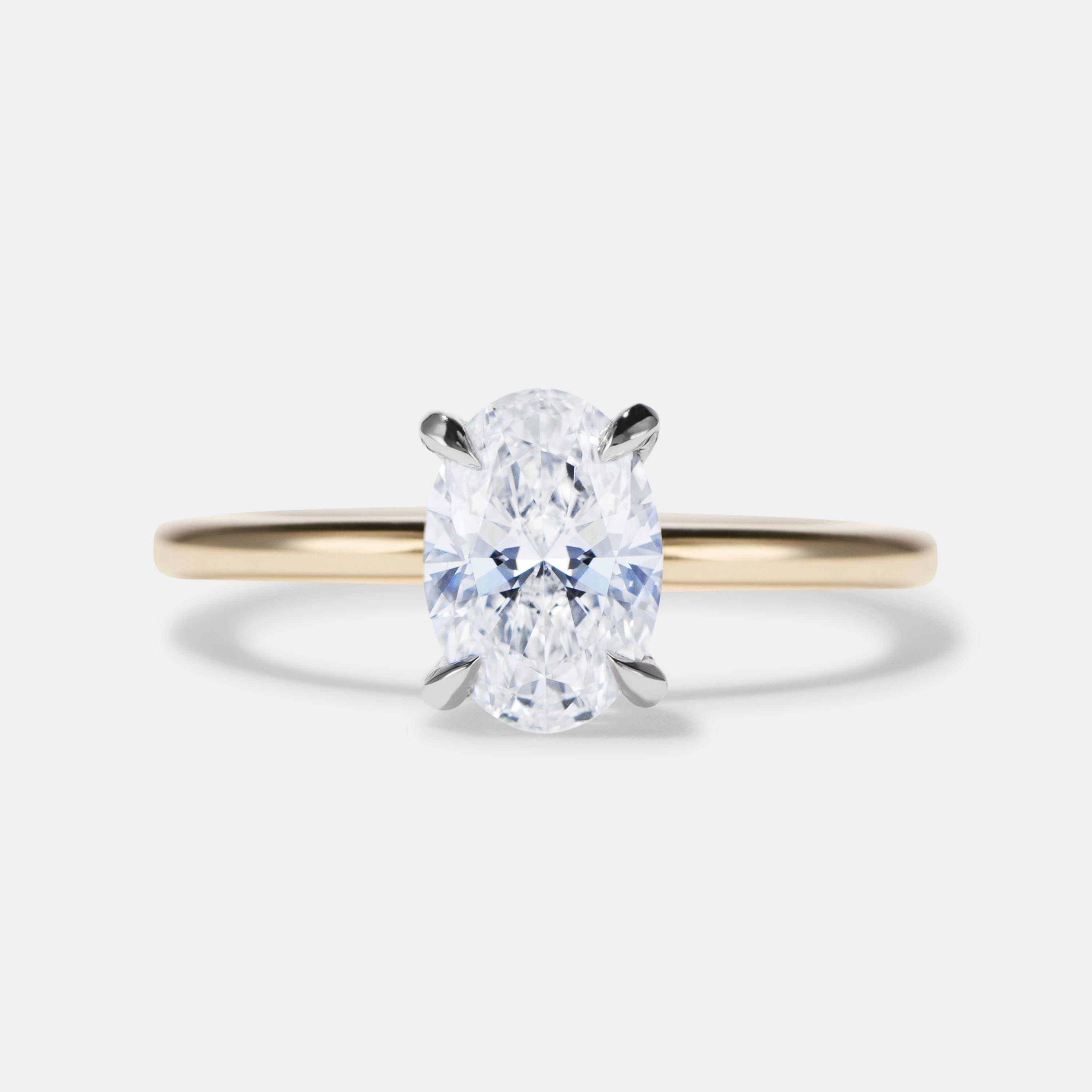 Selene Diamond Solitaire Engagement Ring