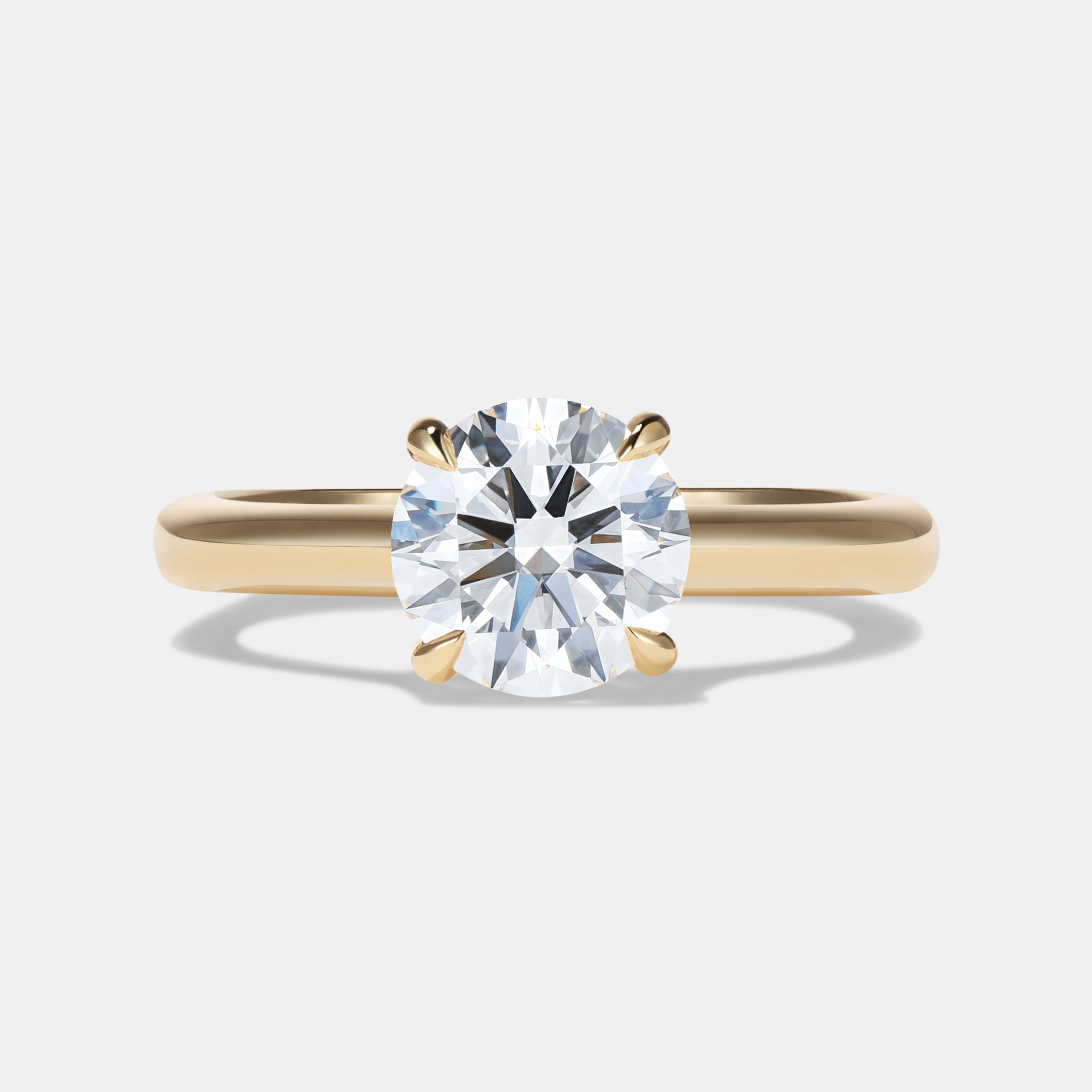 Victoria Diamond Solitaire Engagement Ring
