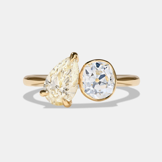 Dani 2.07ctw Diamond Toi Et Moi Engagement Ring