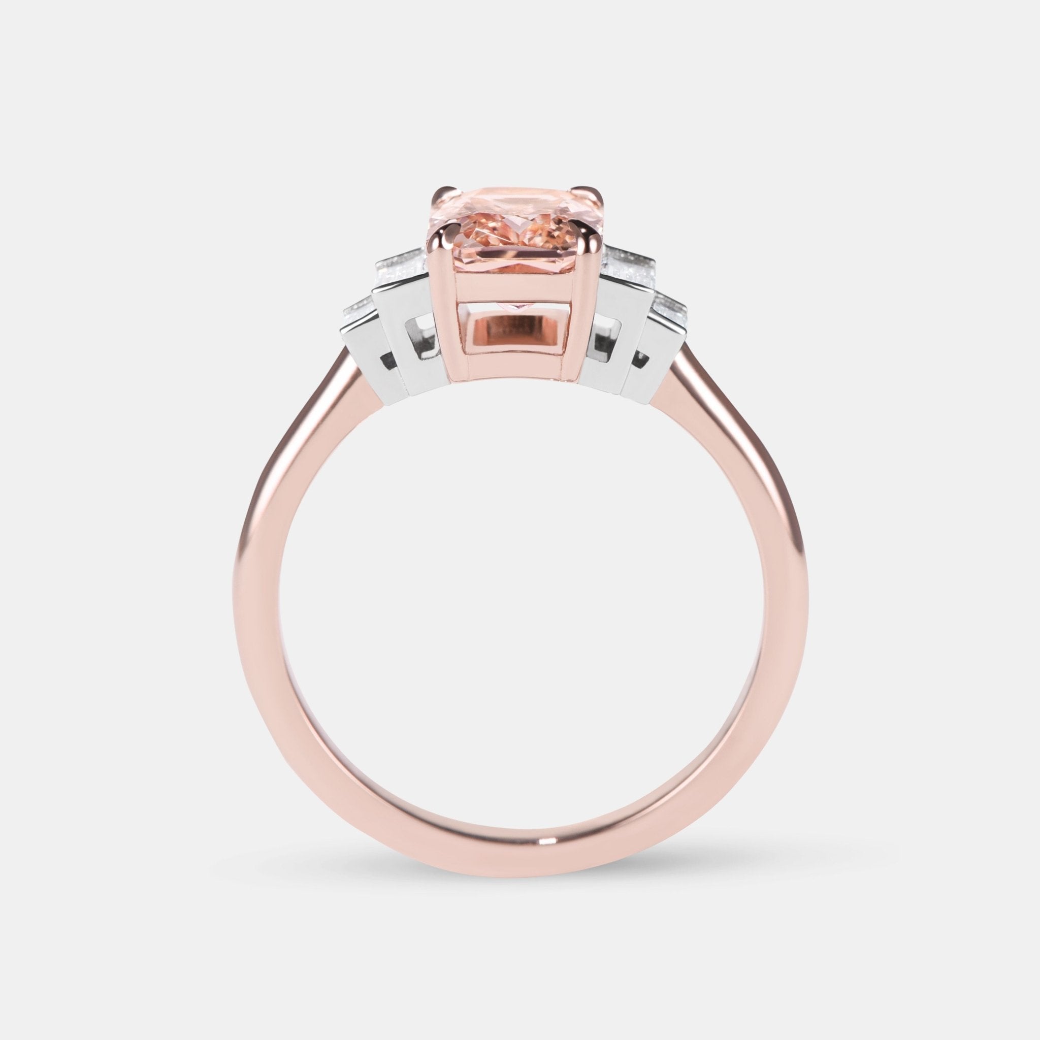 Amelia Sapphire Five Stone Engagement Ring