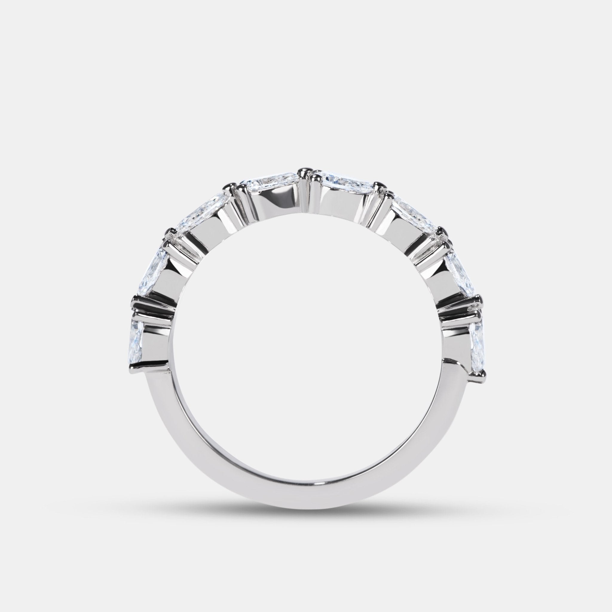 Arya - Pear Diamond Eternity Ring