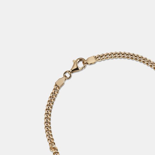 Georgia Curb Bracelet - Sapphire