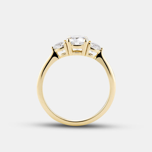 Maya - 0.80ct Round Diamond Engagement Ring