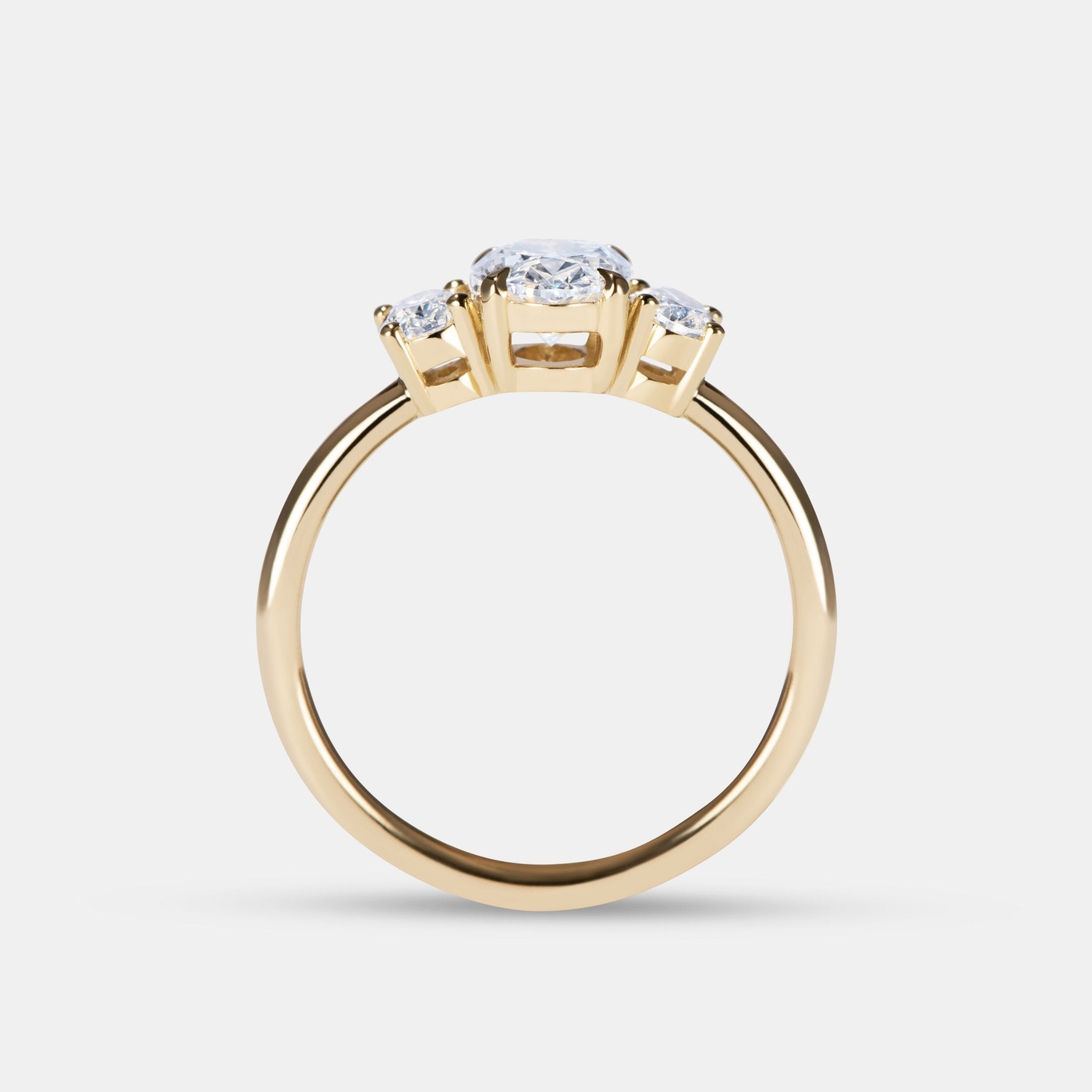 Oli Diamond Three Stone Engagement Ring