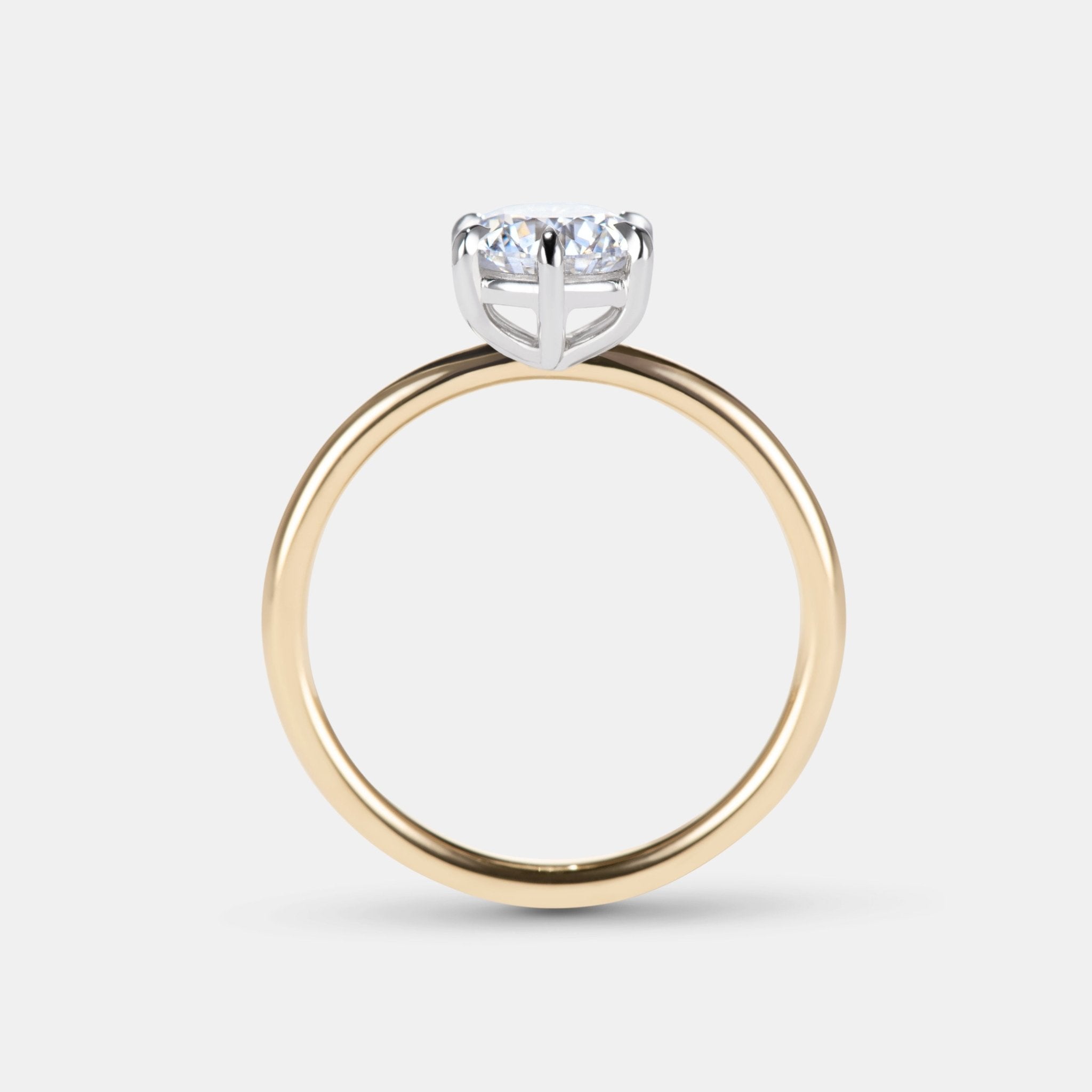 Selene 1.01ct Round Diamond Solitaire Engagement Ring