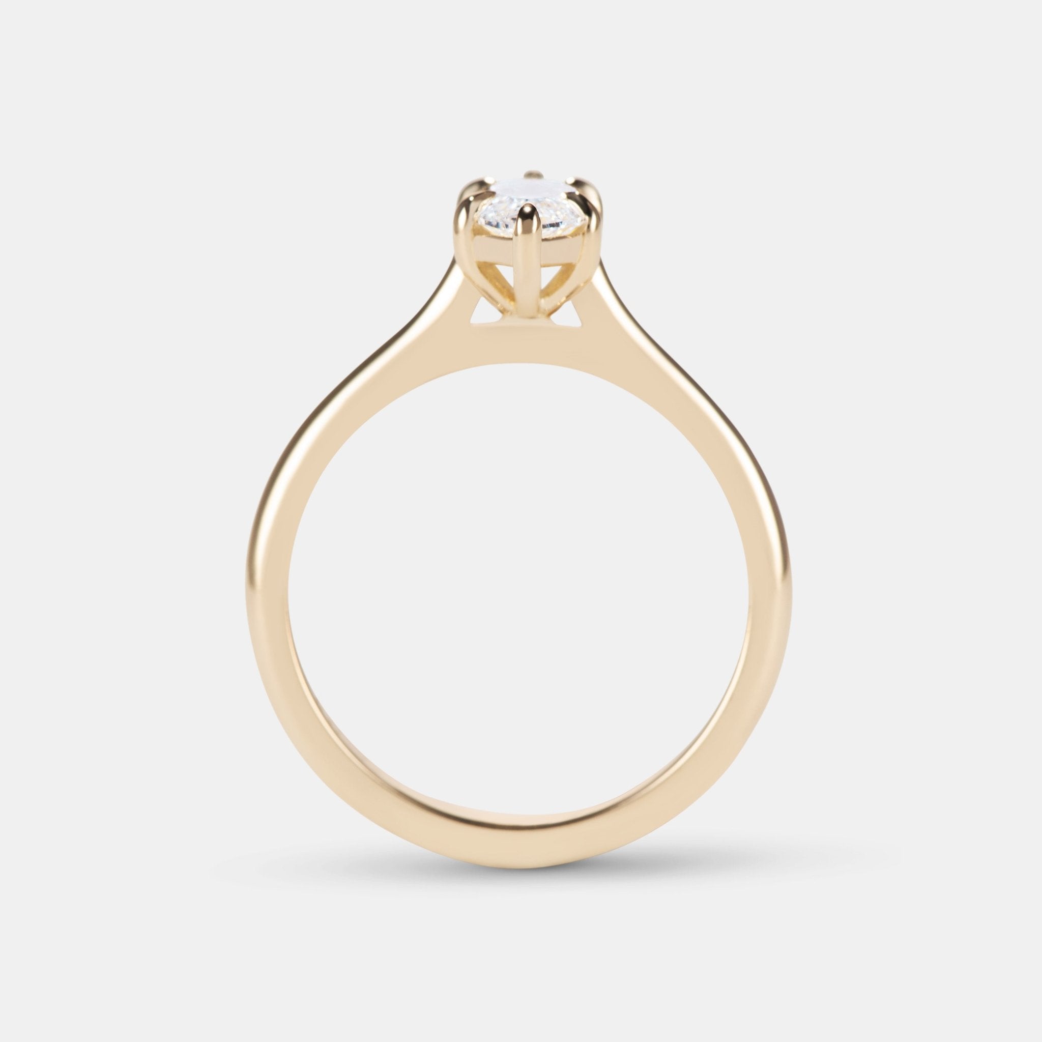 Victoria Diamond Solitaire Engagement Ring