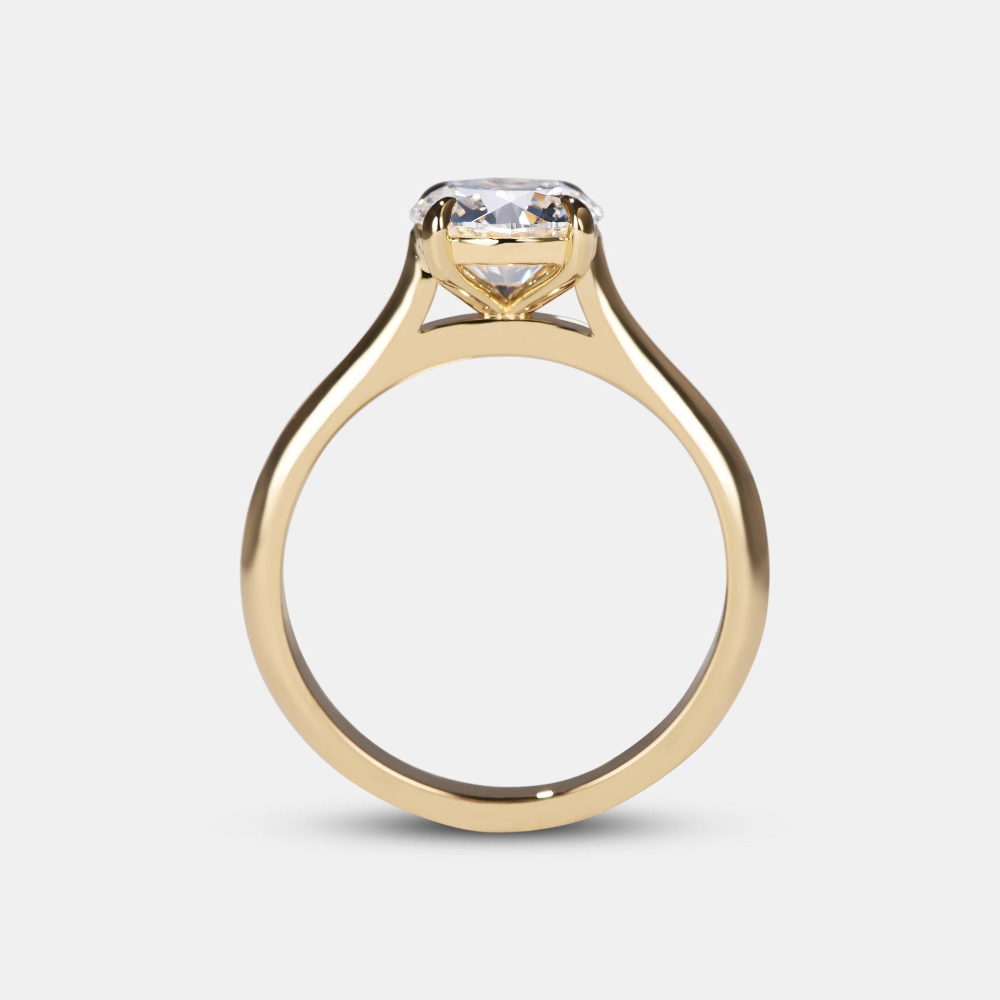 Victoria Diamond Solitaire Engagement Ring