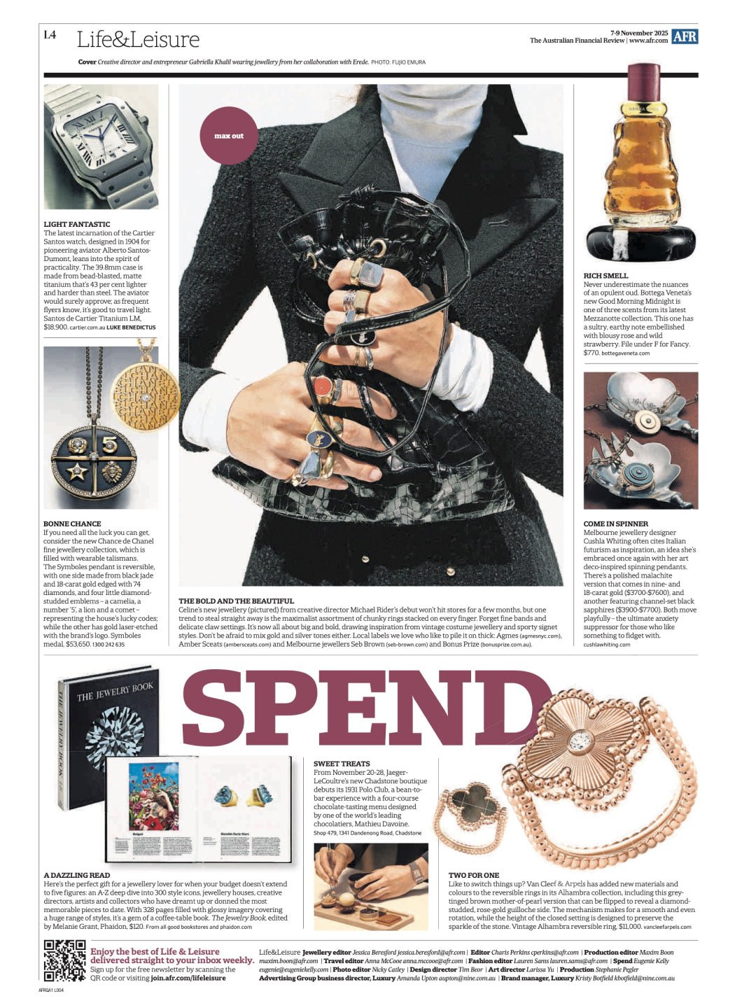 AFR, LIFE & LEISURE - NOVEMBER 2025