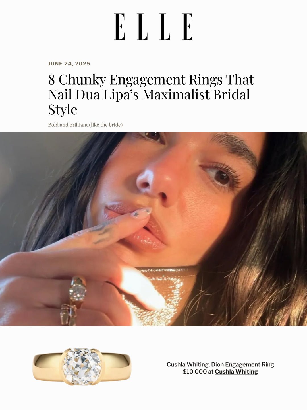 ELLE - JUNE 2025