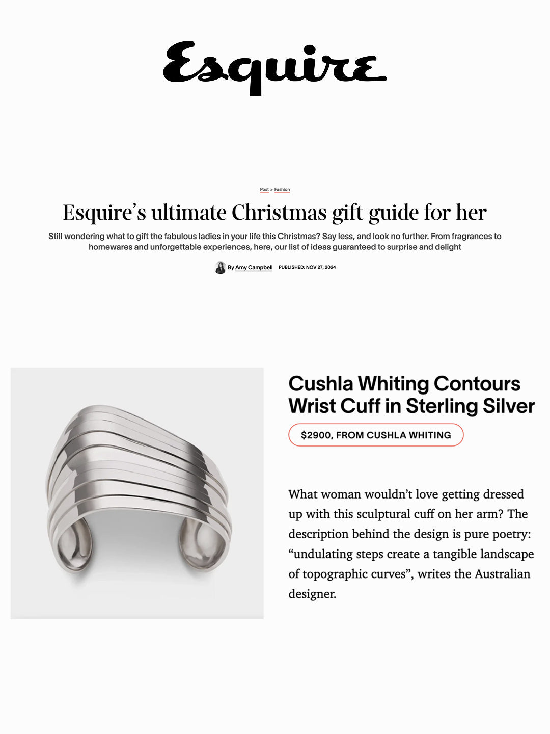 ESQUIRE AUSTRALIA - NOVEMBER 2024