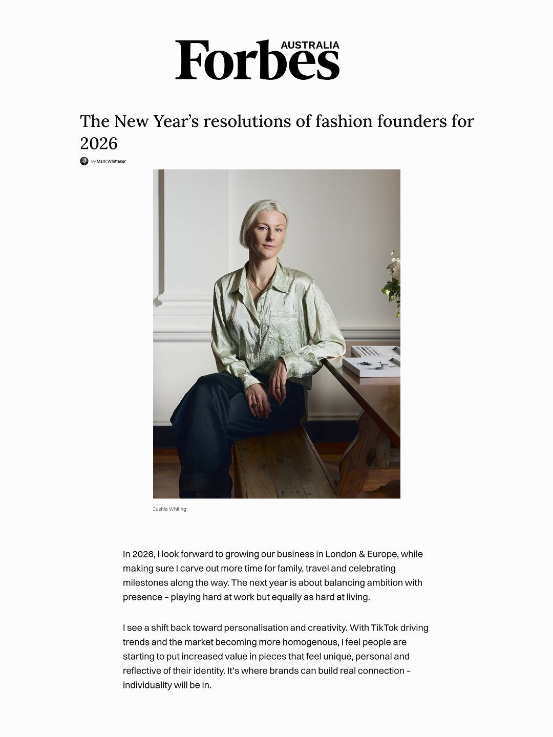 FORBES AUSTRALIA - JANUARY 2026