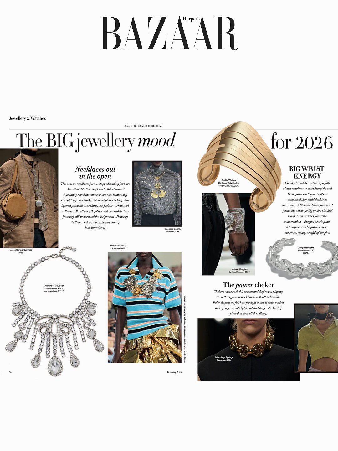 HARPERS BAZAAR - MARCH 2026