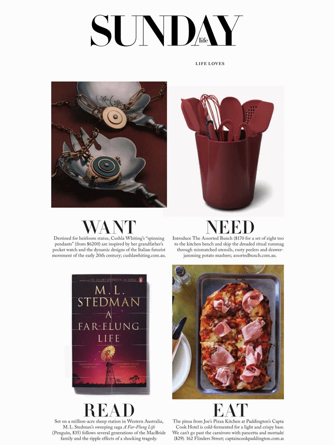 SUNDAY LIFE - APRIL 2026