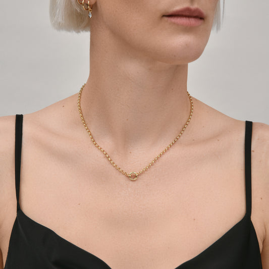 Belcher Chain With Charm Clasp