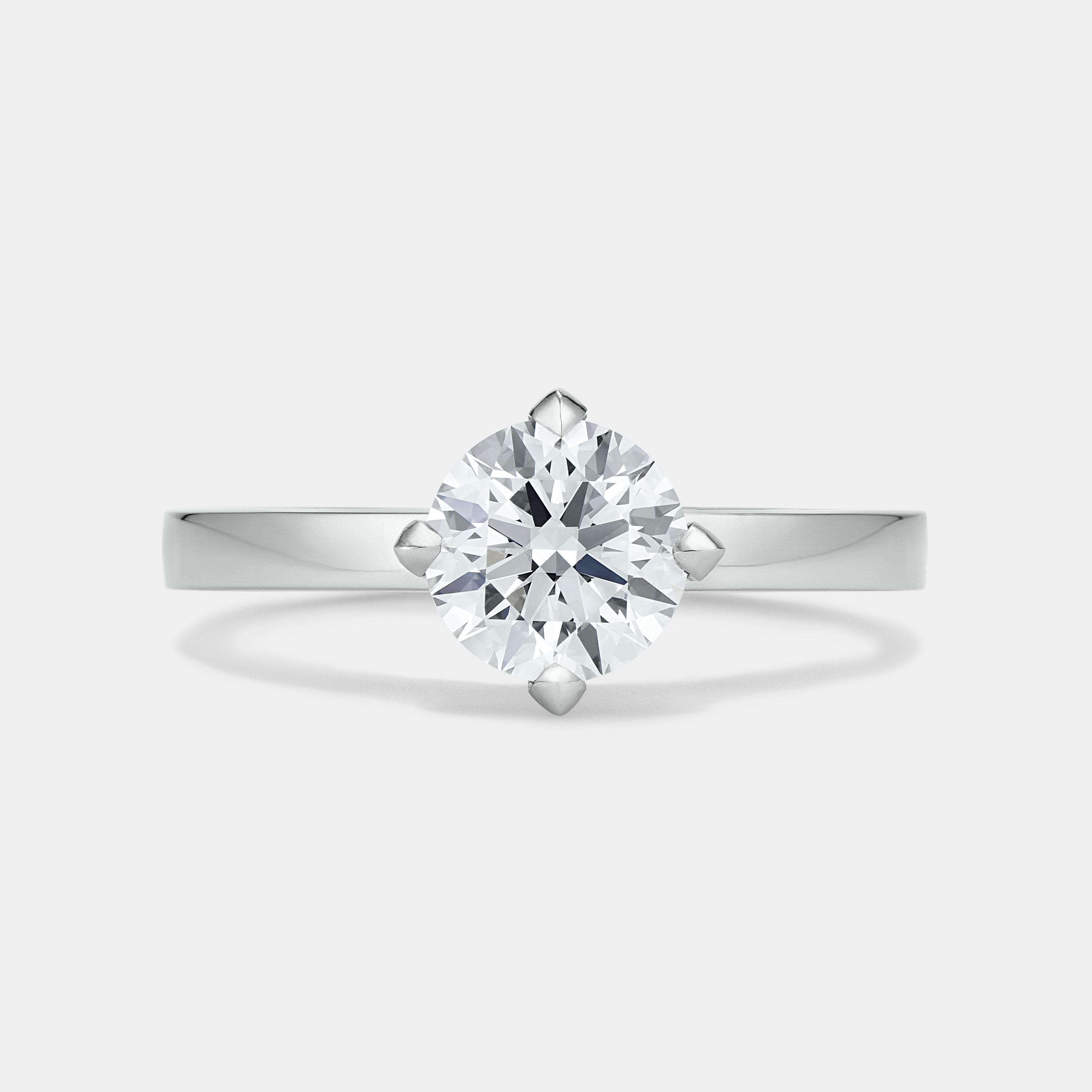Pia Diamond Solitaire Engagement Ring