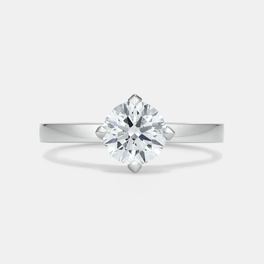 Pia Diamond Solitaire Engagement Ring