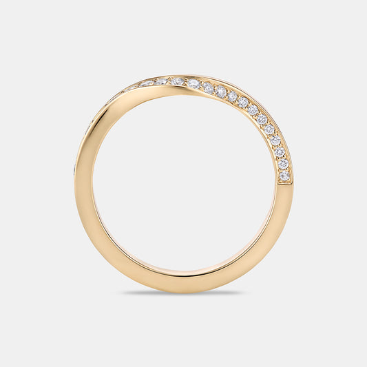 Mobius Diamond Wedding Ring