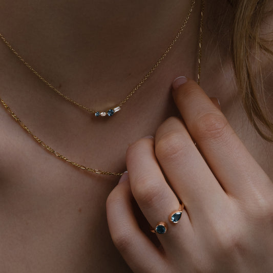 Petite Colour Necklace - Style No. 1