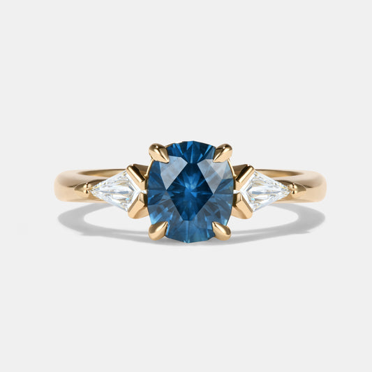 Delilah - 1.78ct Blue Sapphire Engagement Ring