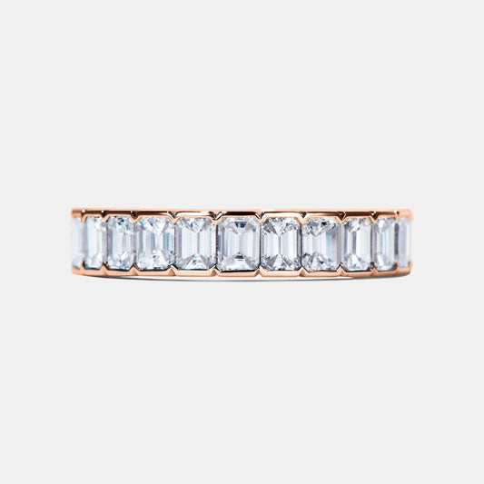 Esme Emerald Cut Diamond Eternity Ring