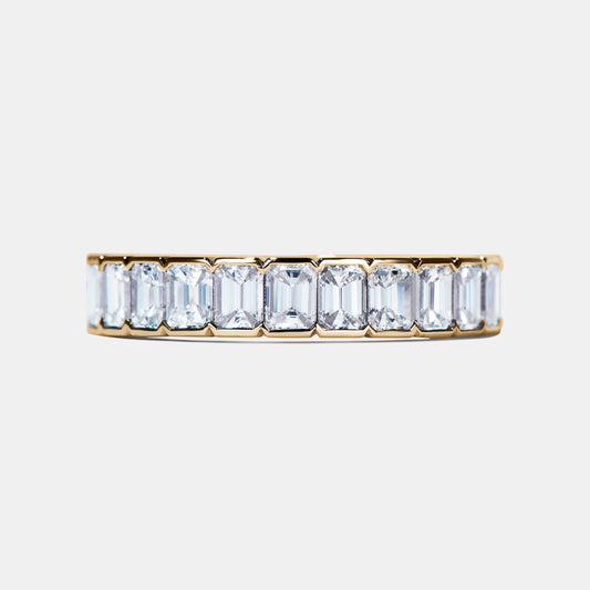 Esme Emerald Cut Diamond Eternity Ring