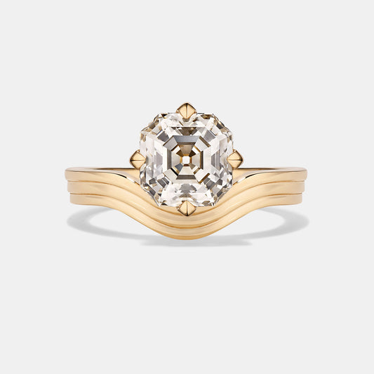 Frances Diamond Solitaire Engagement Ring