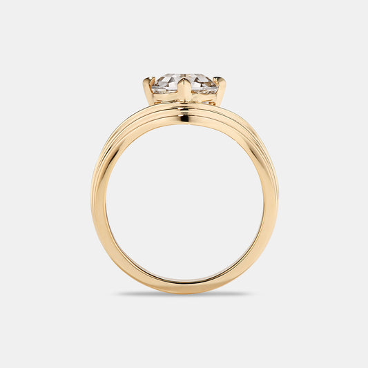 Frances 2.23ct La Cush™ Asscher Cut Diamond Solitaire Engagement Ring
