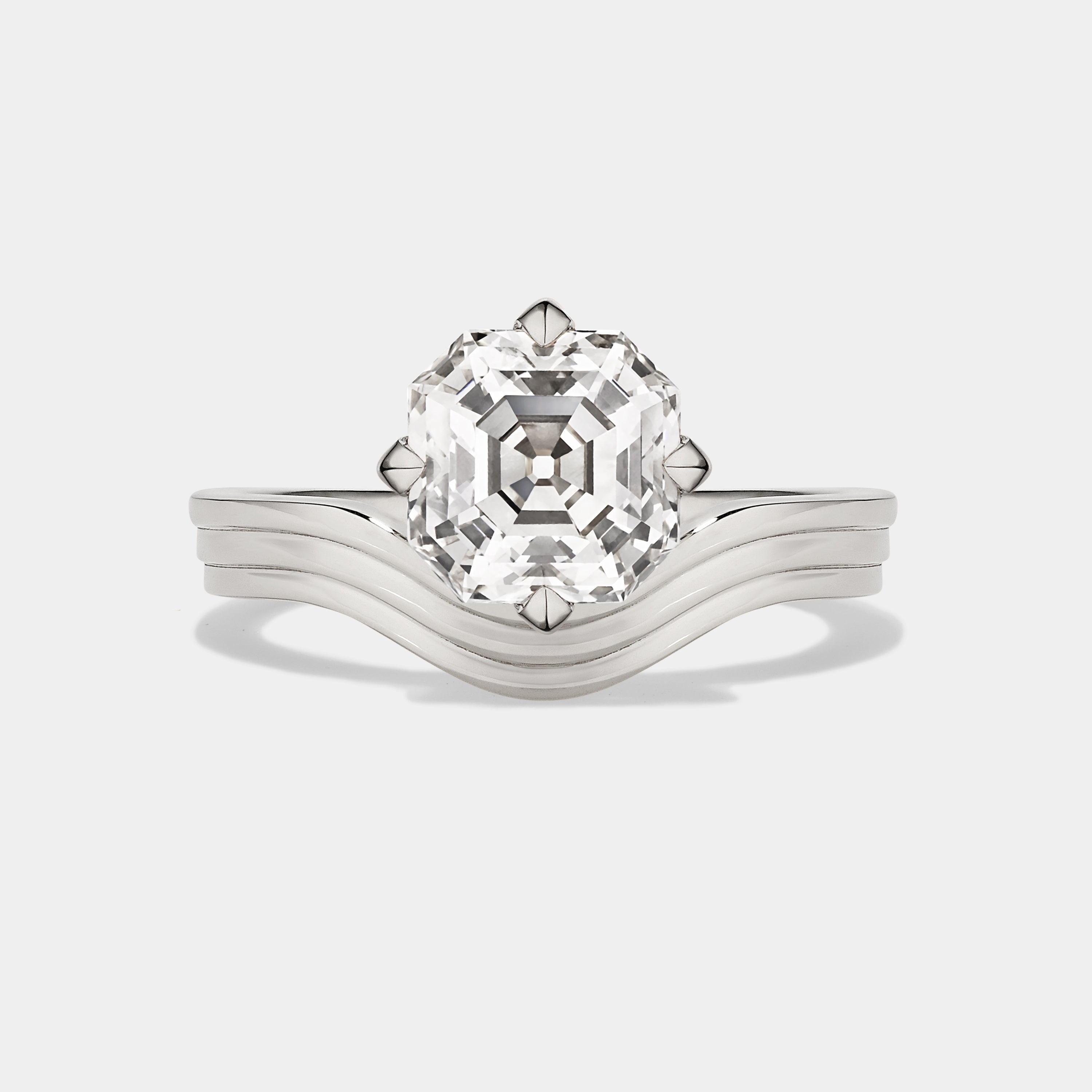 Frances Diamond Solitaire Engagement Ring