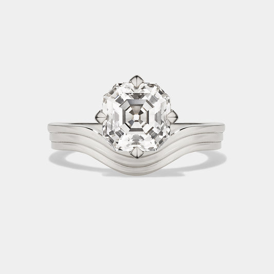 Frances Diamond Solitaire Engagement Ring