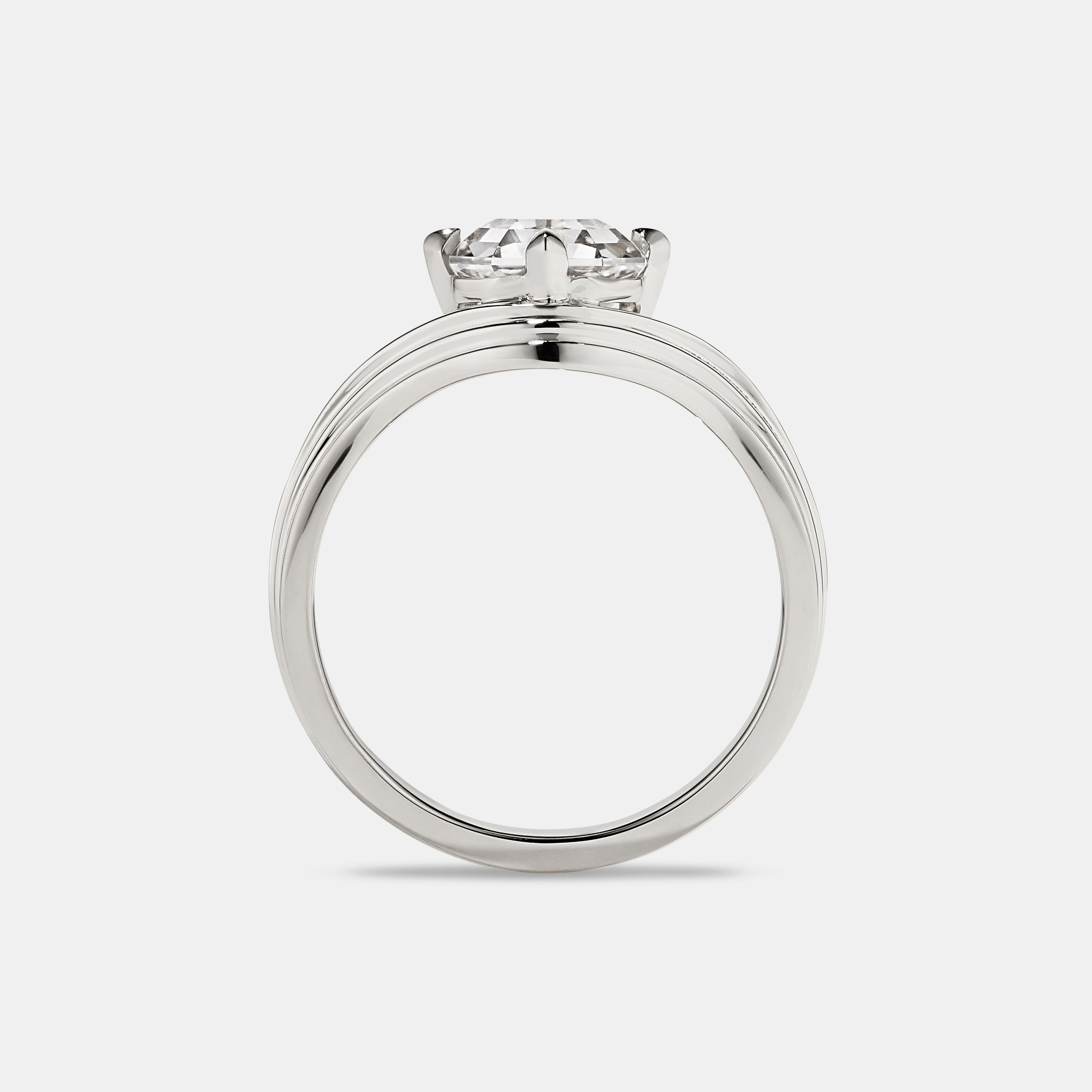 Frances Diamond Solitaire Engagement Ring
