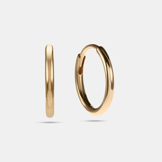 Single Gold Hoop