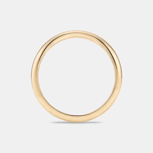 Hana Curved Wedding Band