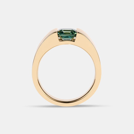 Mies - 1.24ct Teal Sapphire Engagement Ring