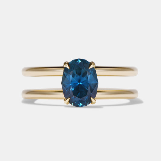 Nim - Sapphire Engagement Ring