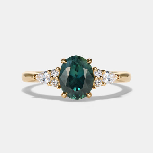 Olivia - Sapphire Engagement Ring