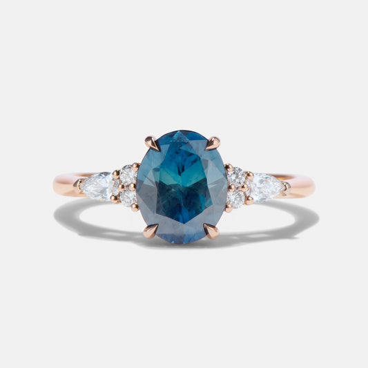 Olivia - Sapphire Engagement Ring