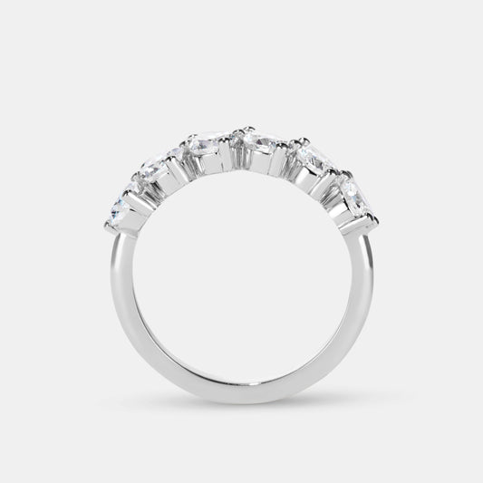 Paloma Pear Diamond Eternity Ring