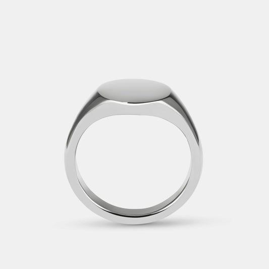 Pinky Signet Ring in Platinum
