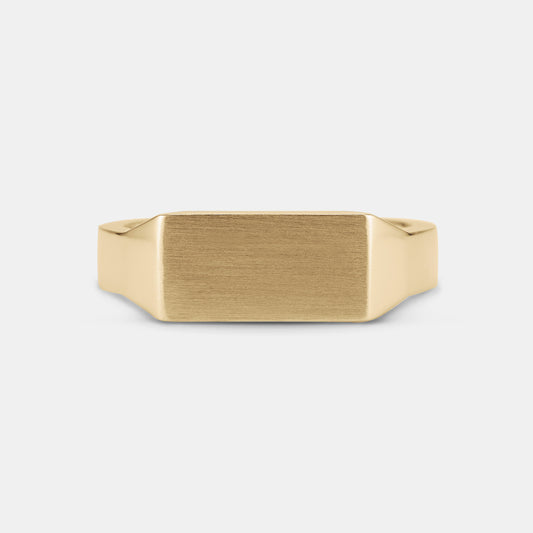 Rectangular Signet Ring - Large